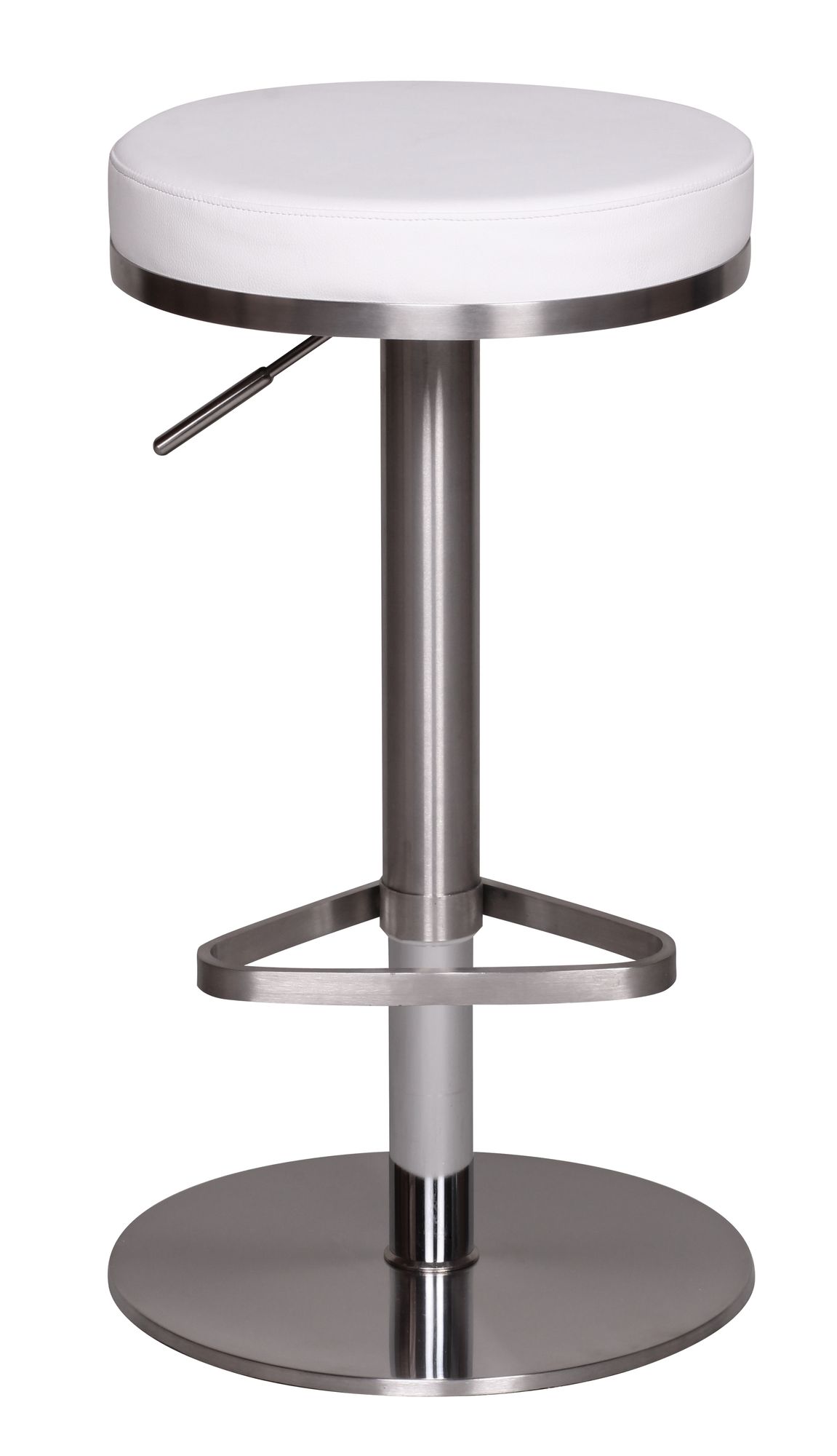 Barhocker Bjerka Metall Weiß Ø 38 cm