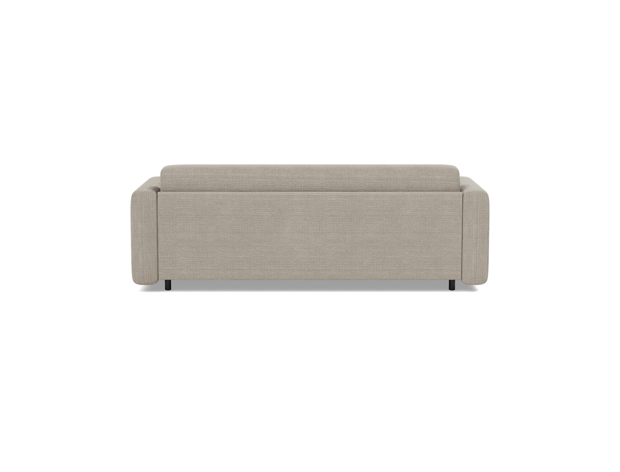 Schlafsofa Killian mit Taschenfederkernmatratze 160 Strukturierter Stoff Kenya 579-Gravel