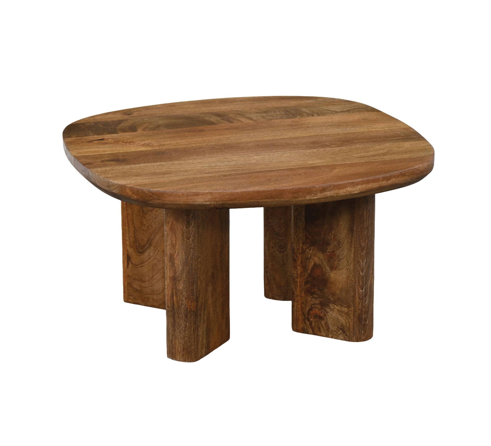 Couchtisch Vagan Massivholz Mango Höhe 32 cm