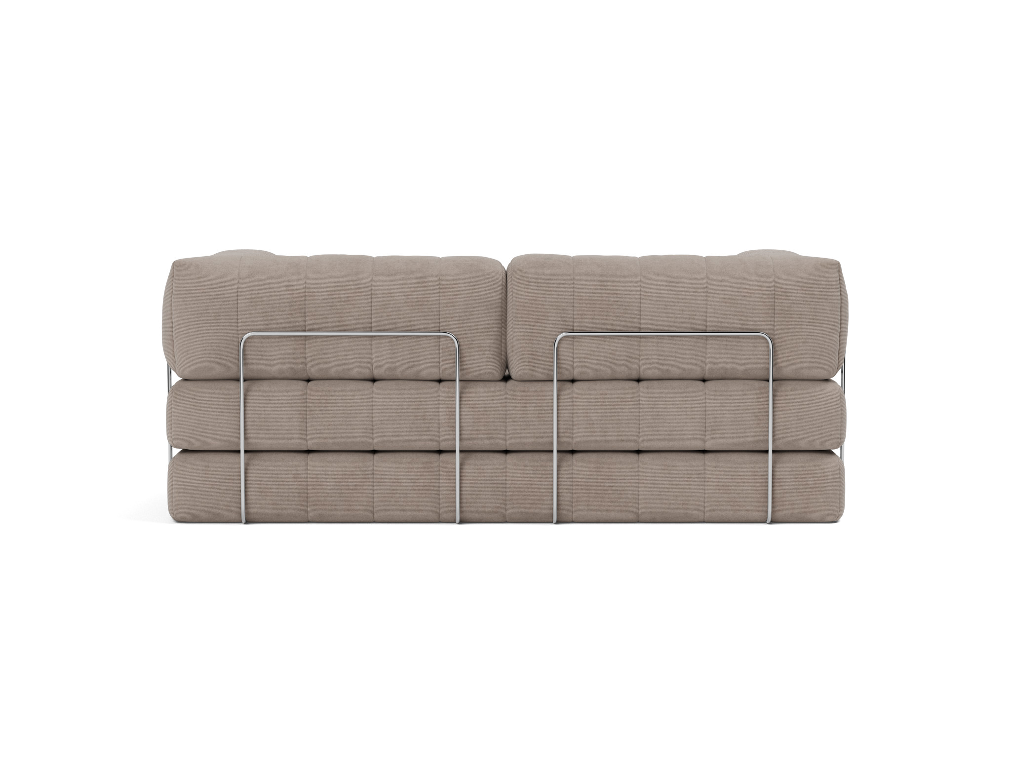 Schlafsofa CozyPad mit Armlehnen Kord Cordufine 318-Beige