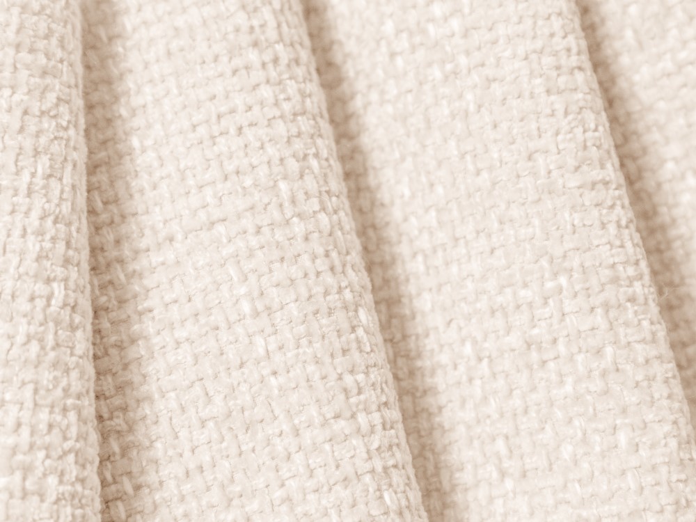 Cosmopolitan Design Ecksofa Tulum 4-Sitzer Chenille Eden Helles Beige Links