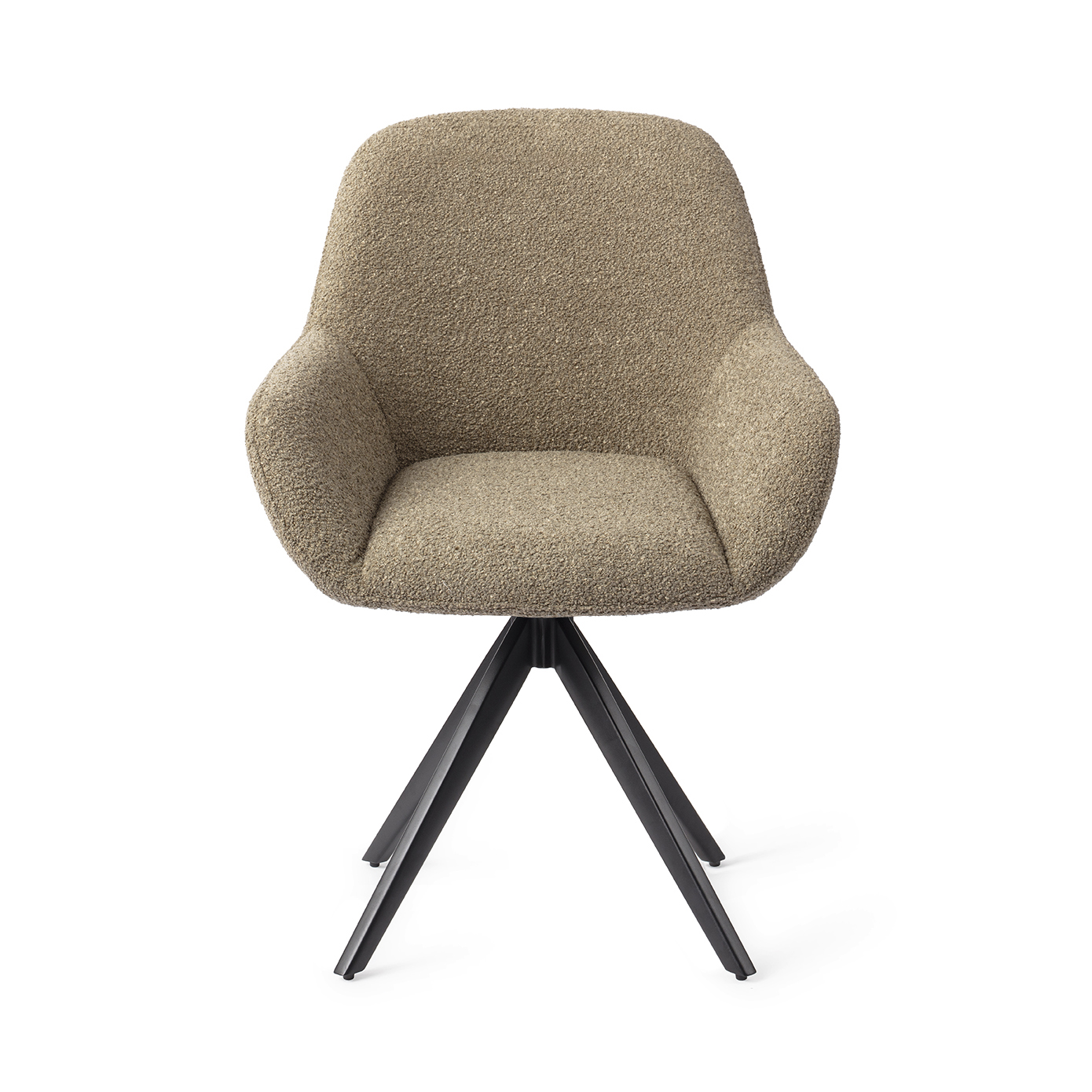 Jesper Home Esszimmerstuhl Kushi Moss Meadow Turn Schwarz