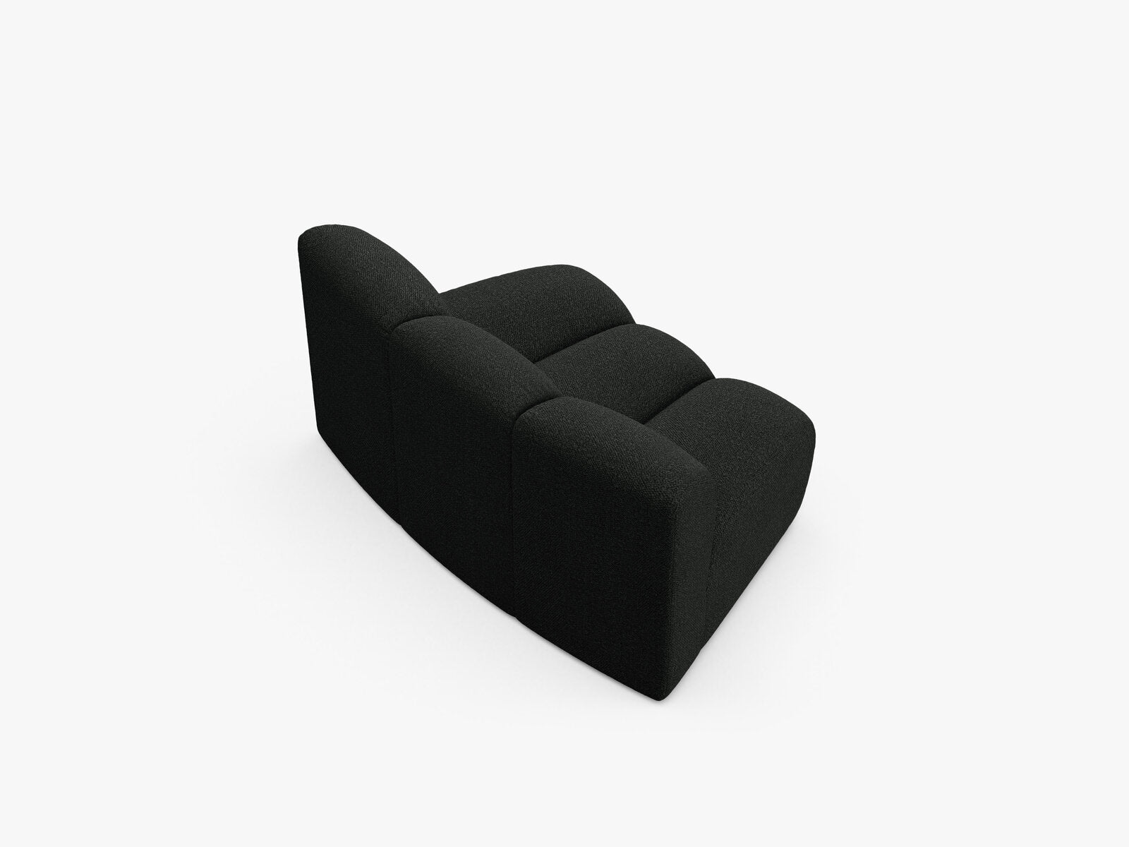 Micadoni Modul Armlos Lupine 1-Sitzer Large Boucle Baloo Schwarz