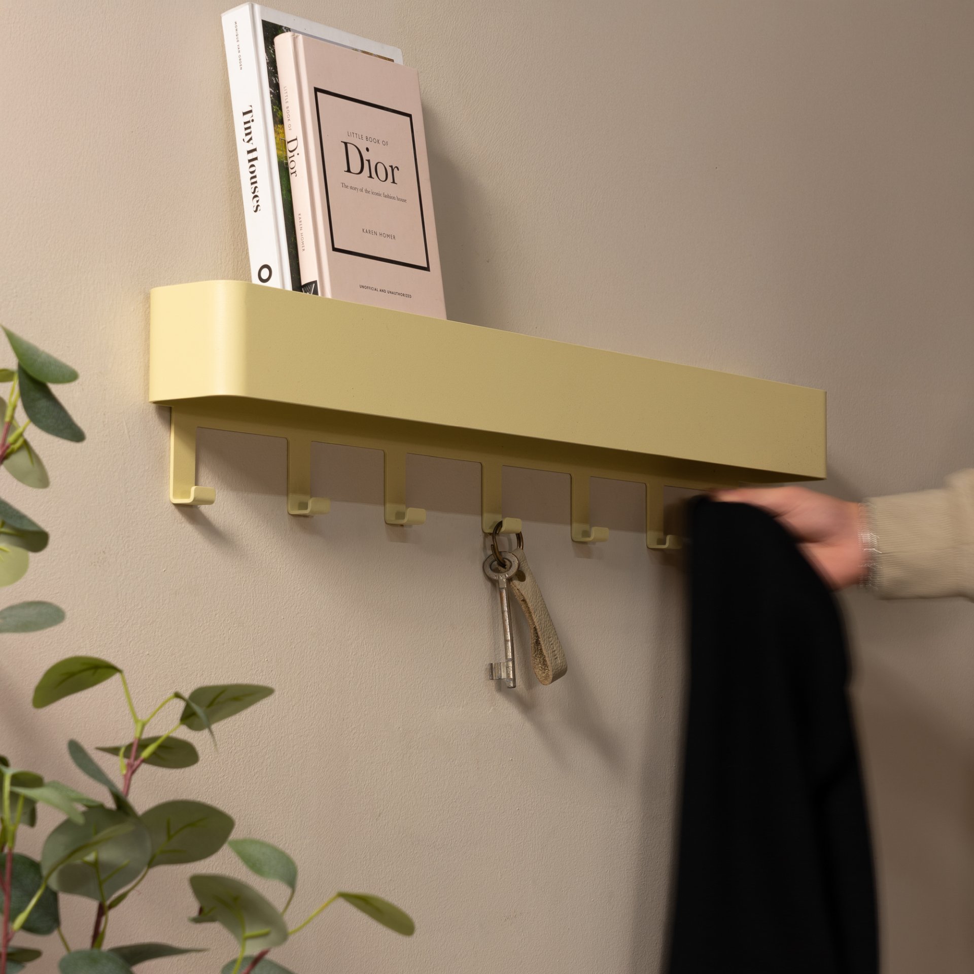 Spinder Design Wandgarderobe Dax Play 7 Butter Yellow