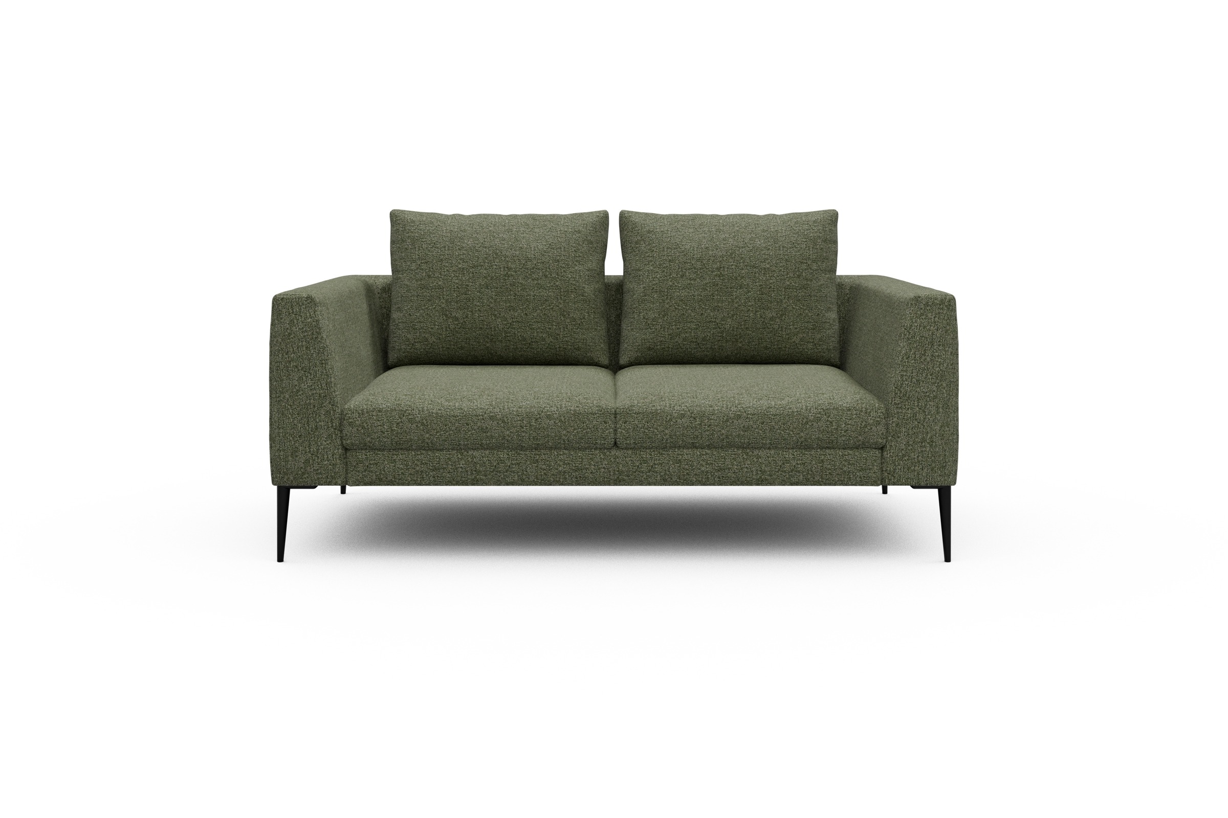 Skandi Home Sofa Paul 2-Sitzer Carreno-Vivid-Green moebelfaktor