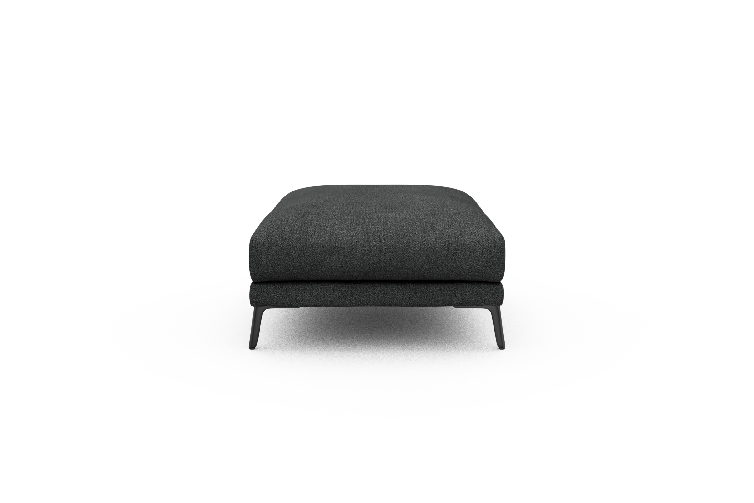 Sitzhocker Karl Boucle-Charcoal