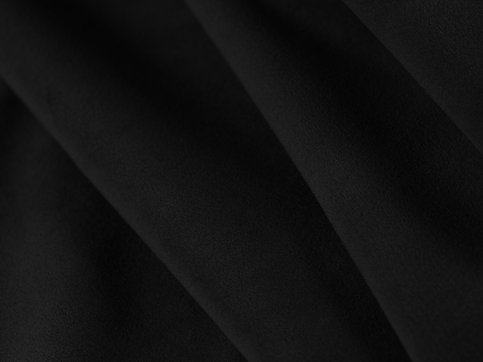 Micadoni Schlafsofa Jodie 3-Sitzer Samt Schwarz