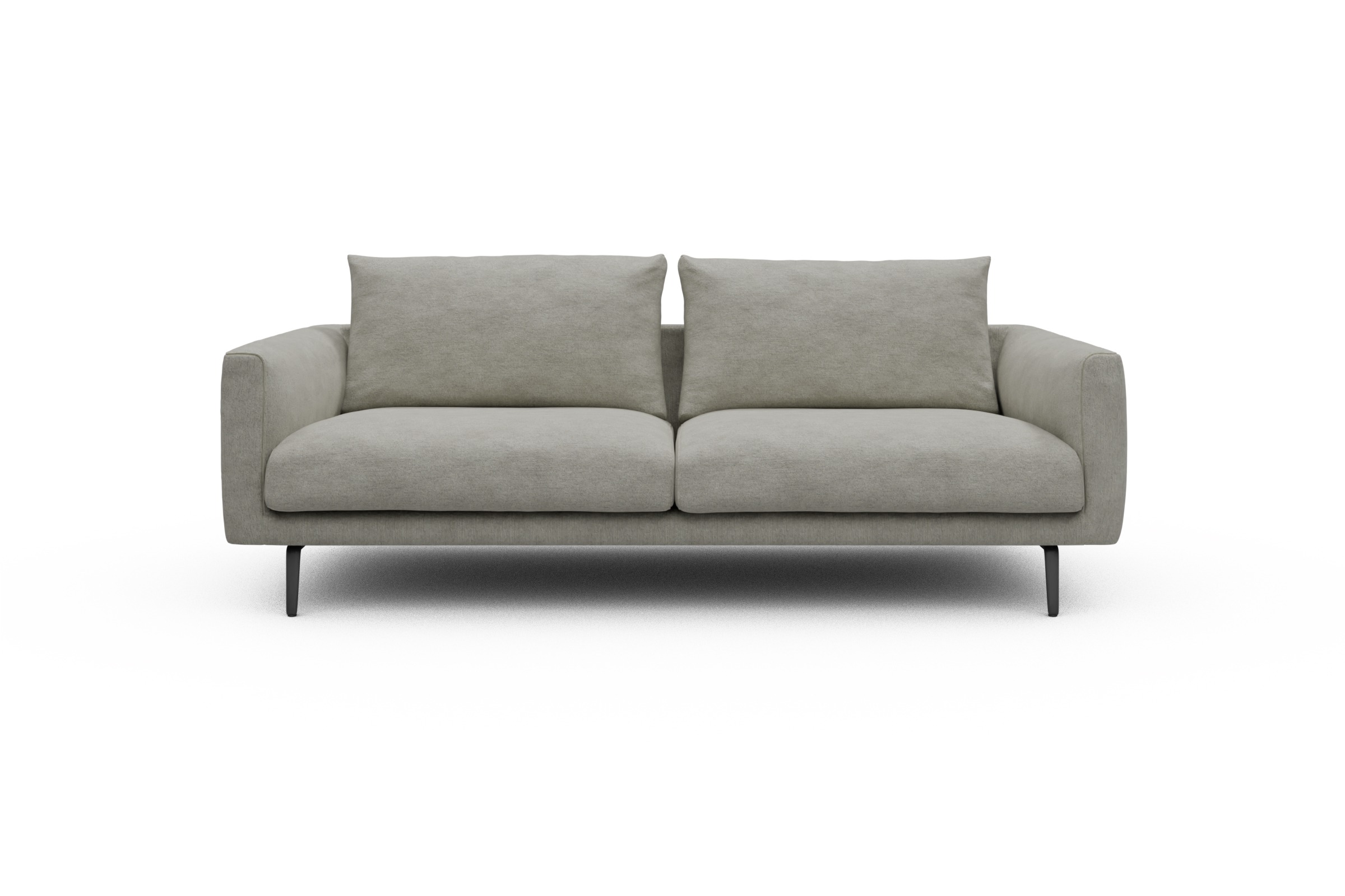 Skandi Home Sofa Karl 3-Sitzer Carreno-Moon-Stone-White moebelfaktor