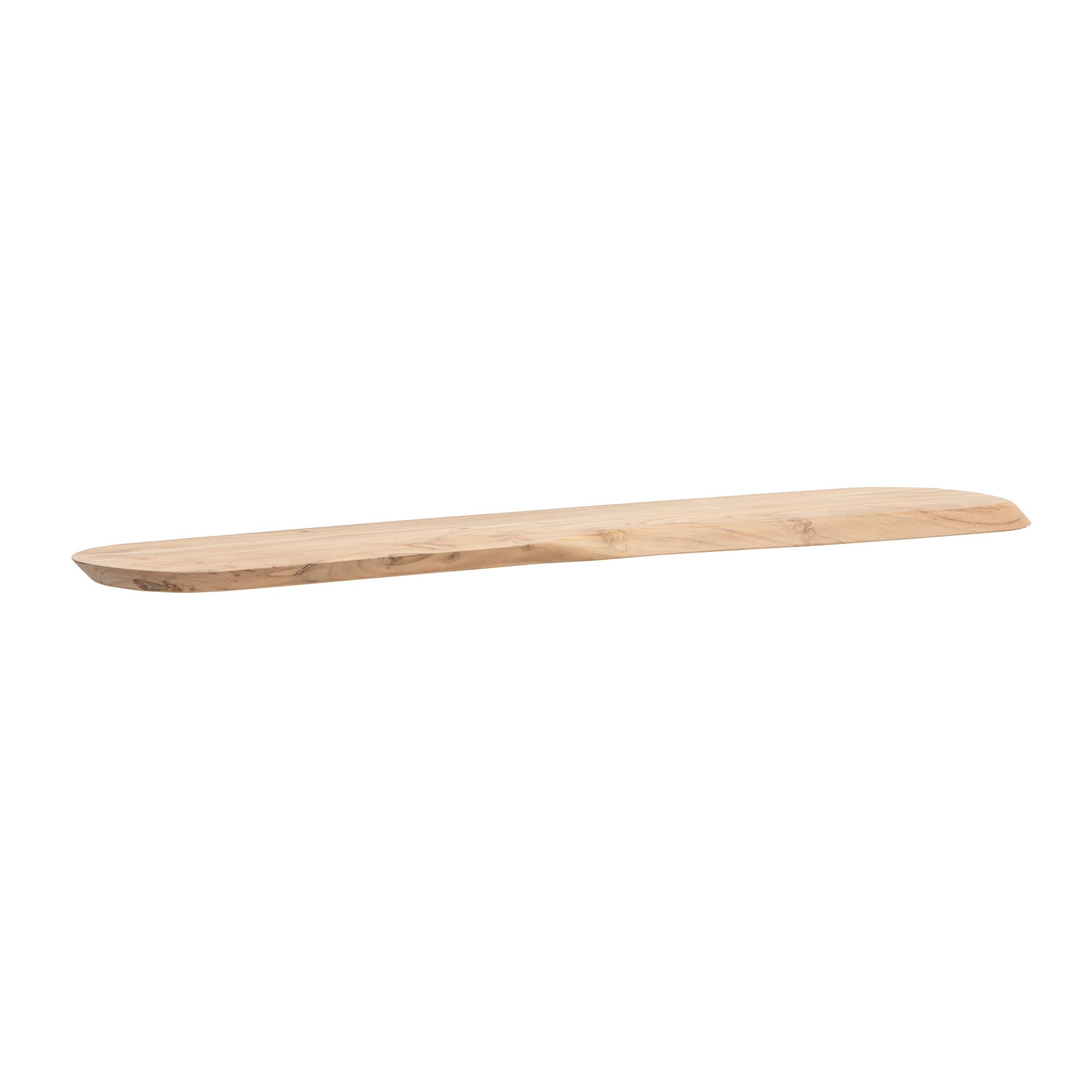 Wandregal Kolvereid Akazie Massivholz Breite 120 cm