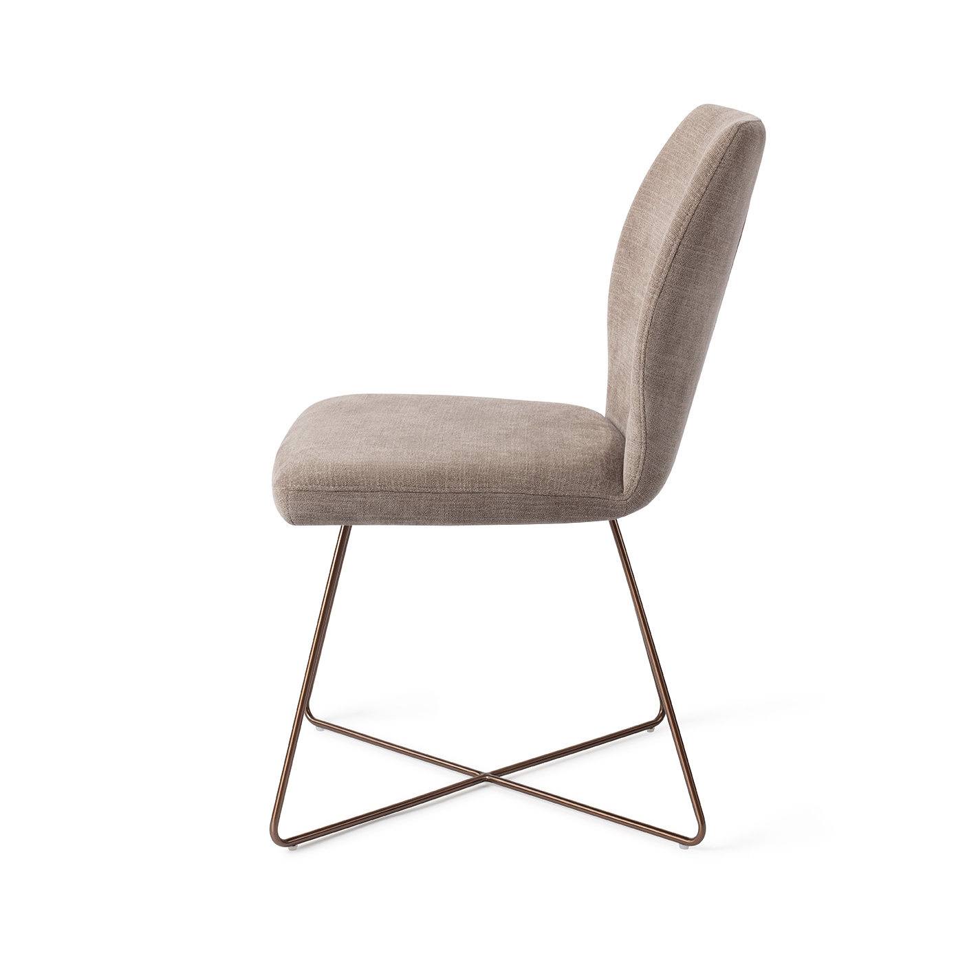 Jesper Home Esszimmerstuhl Ikata Mocha Mist Cross Rose