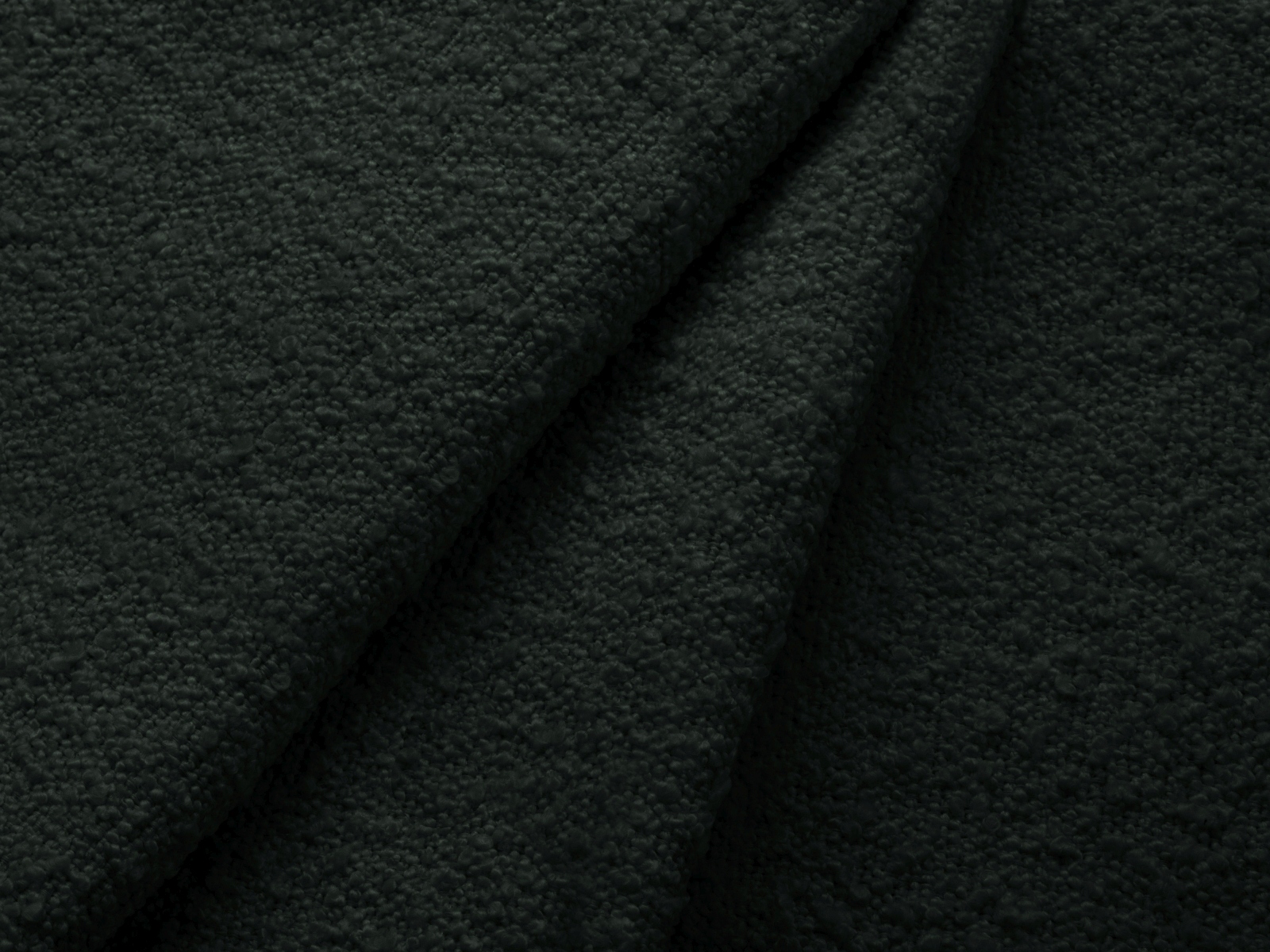 Micadoni Stauraumbett mit Kopfteil Bellis Boucle Baloo Schwarz 200x200