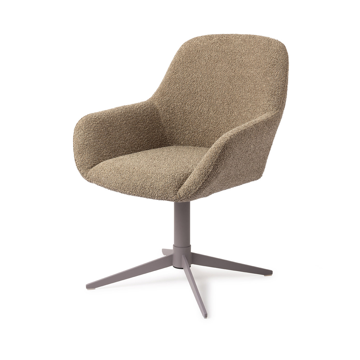 Jesper Home Esszimmerstuhl Kushi Moss Meadow Quad Grau