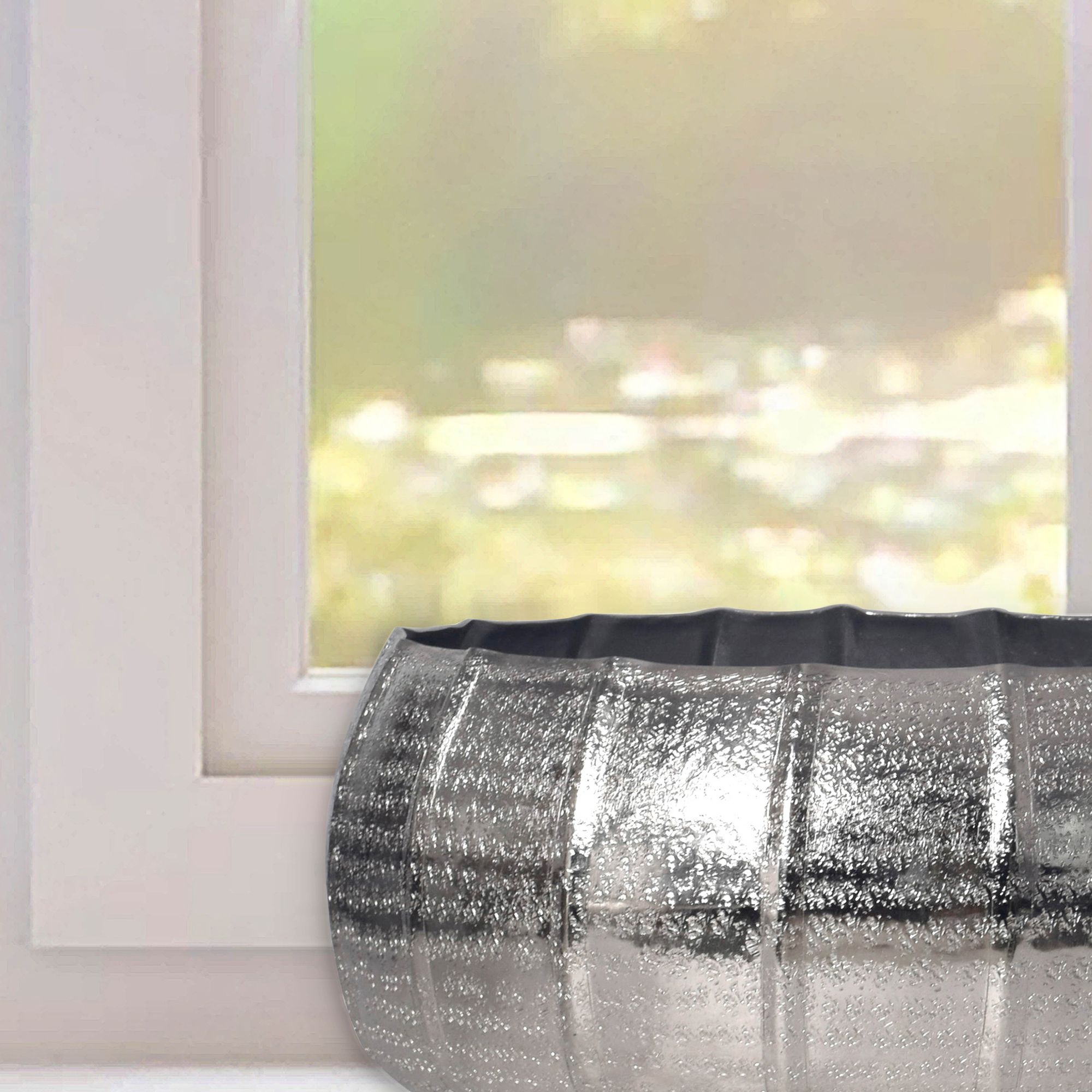Blumentopf Idre Silber Ø 39 cm