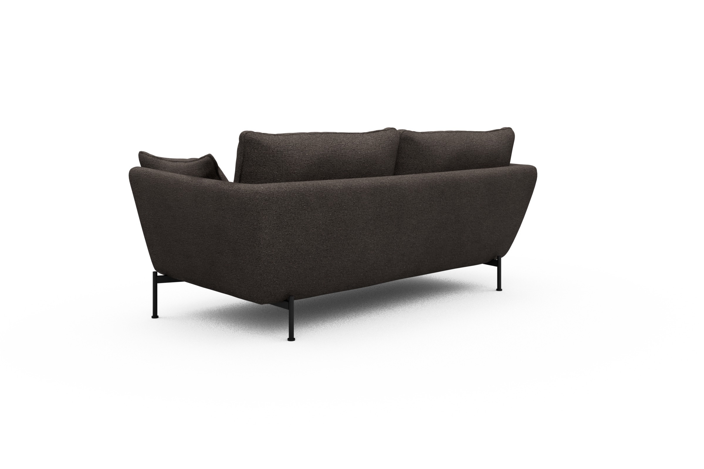 Sofa Anton 2-Sitzer Boucle-Taupe