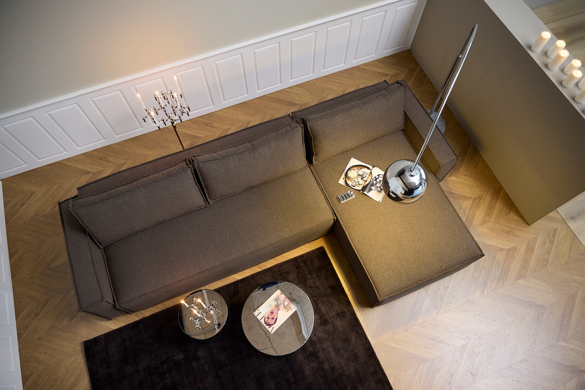 Schlafsofa Newilla mit Chaiselongue