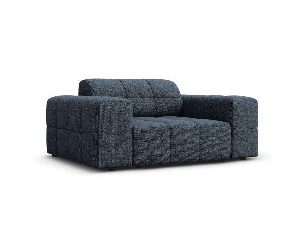 Cosmopolitan Design Sessel Chicago Chenille Haga Königsblau