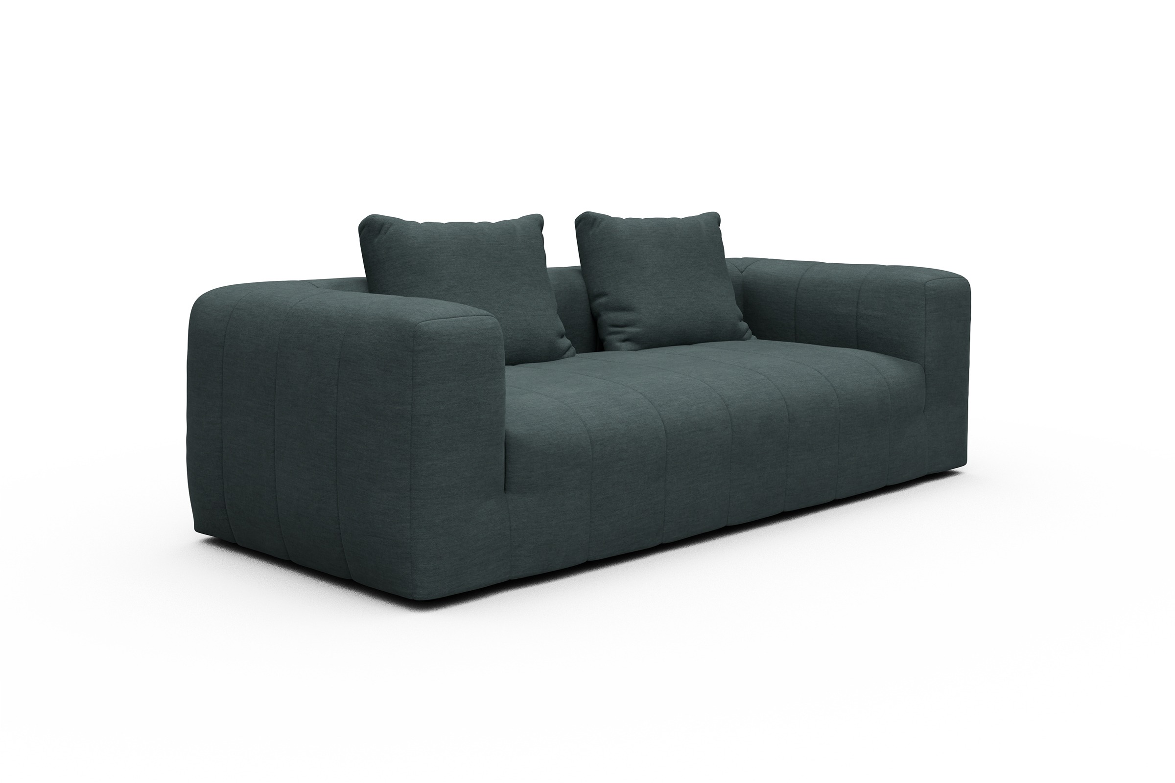 Sofa Hugo 3-Sitzer Vivus-Blue