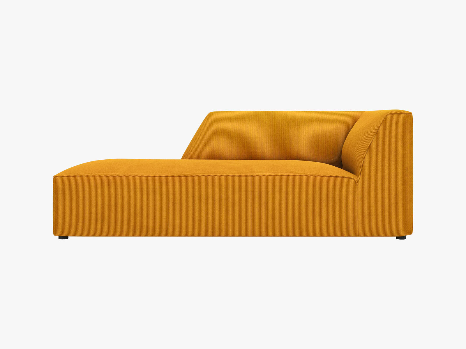 Micadoni Recamiere Ruby 1-Sitzer Links Kord Scala Gelb