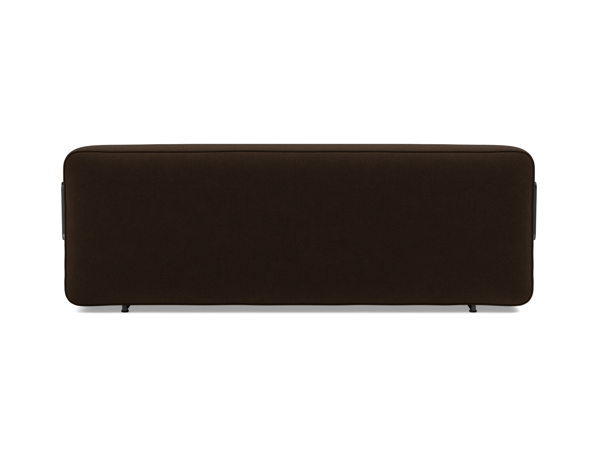 Schlafsofa Yonata Strukturierter Stoff Taura 358-Chocco
