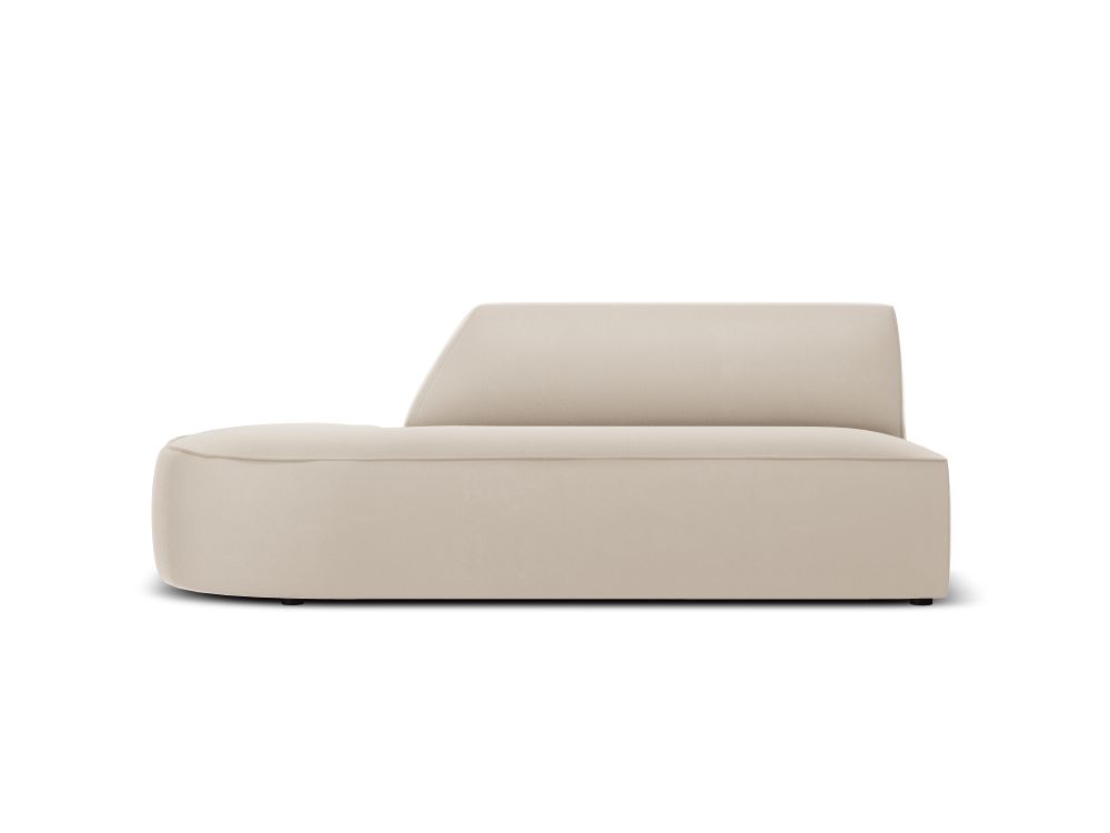 Cosmopolitan Design Sofa Siena 2-Sitzer offen Samt Salvador Beige Links