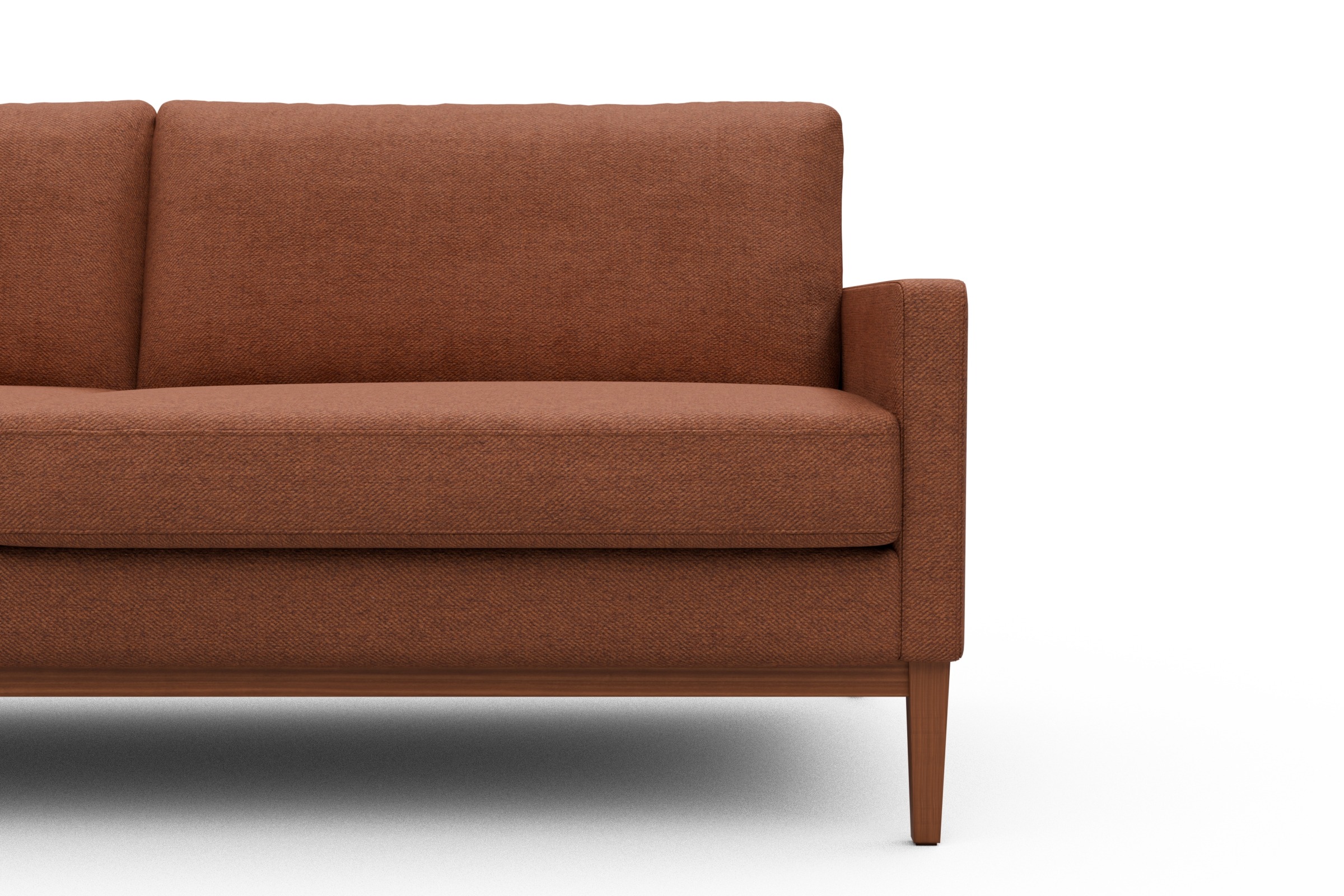 Sofa Bodo 3-Sitzer Weda-Rust