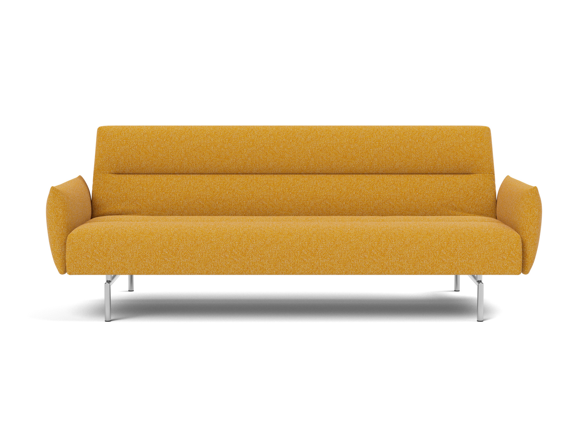 Schlafsofa Jillis mit Armlehnen Boucle Skandi 536-Ochre