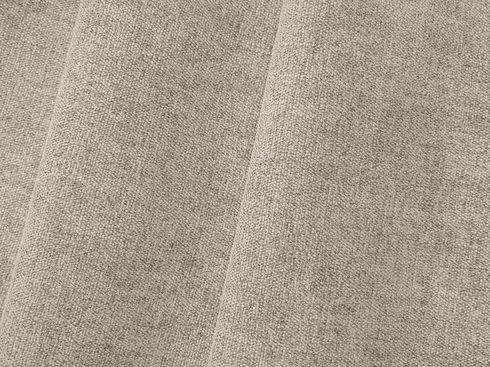 Micadoni Ecksofa Bloom 4-Sitzer Links Strukturierter Stoff Dunkelbeige
