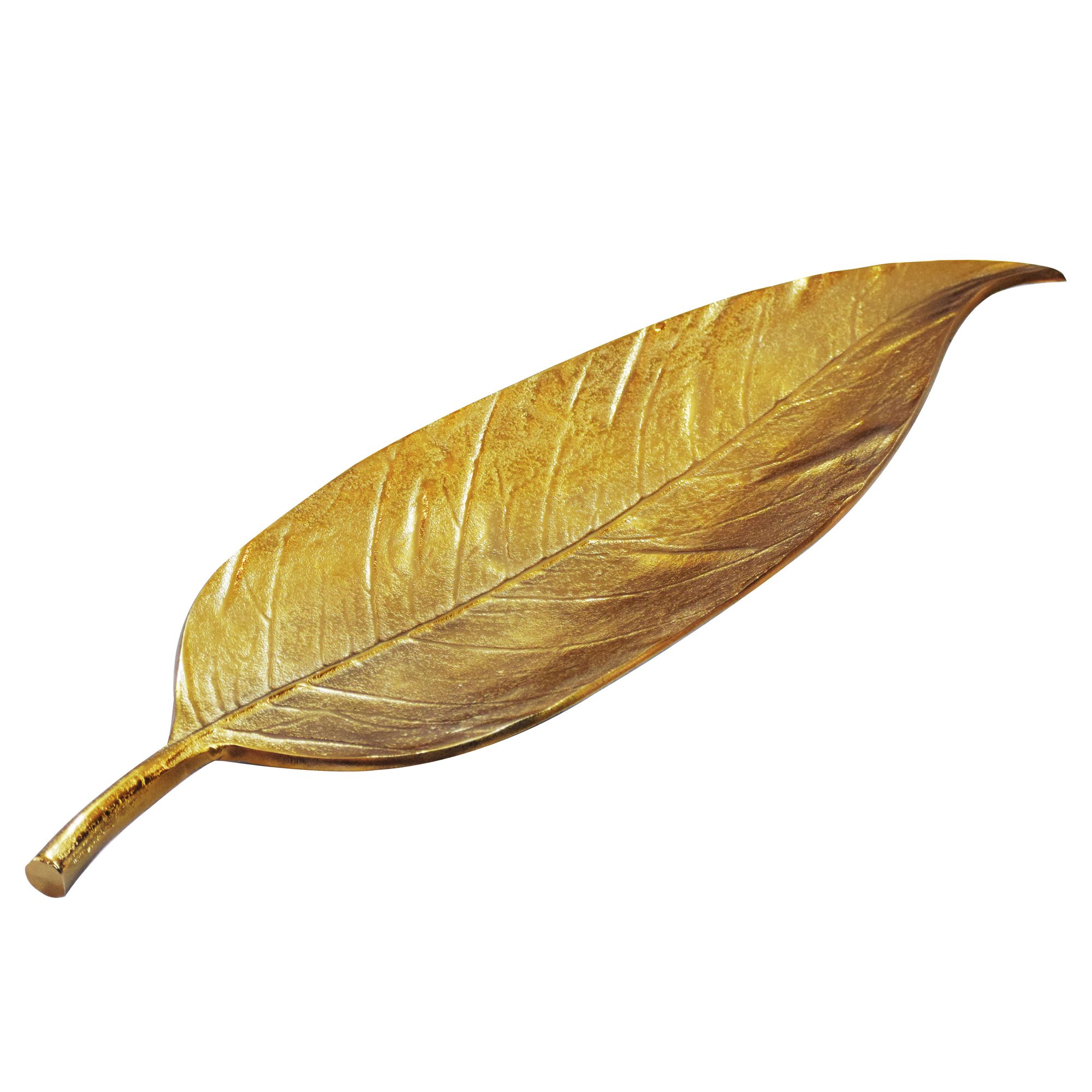 Dekoschale Rennebu Aluminium Gold 61 × 18 × 4 cm