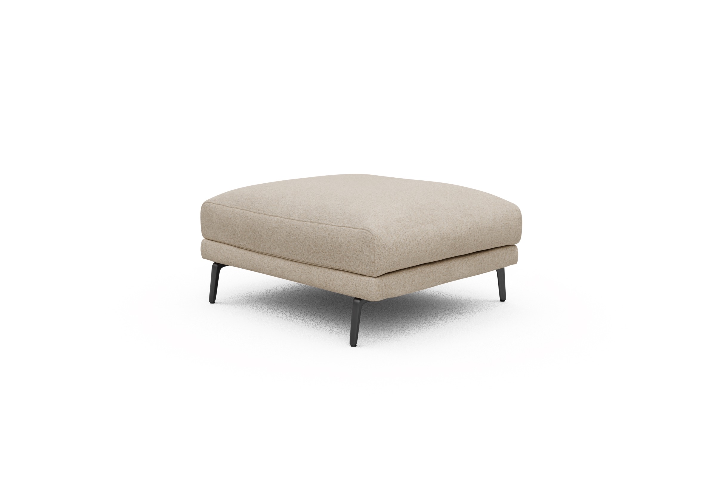 Sitzhocker Karl Casone-Natural-Beige