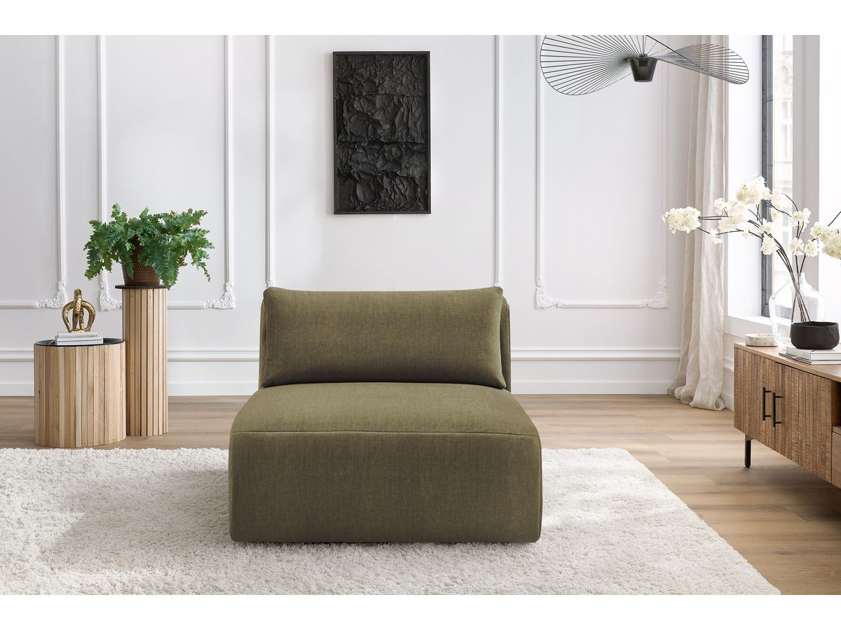 Bobochic Jeanne Sofamodul 1-Sitzer Samt Grün