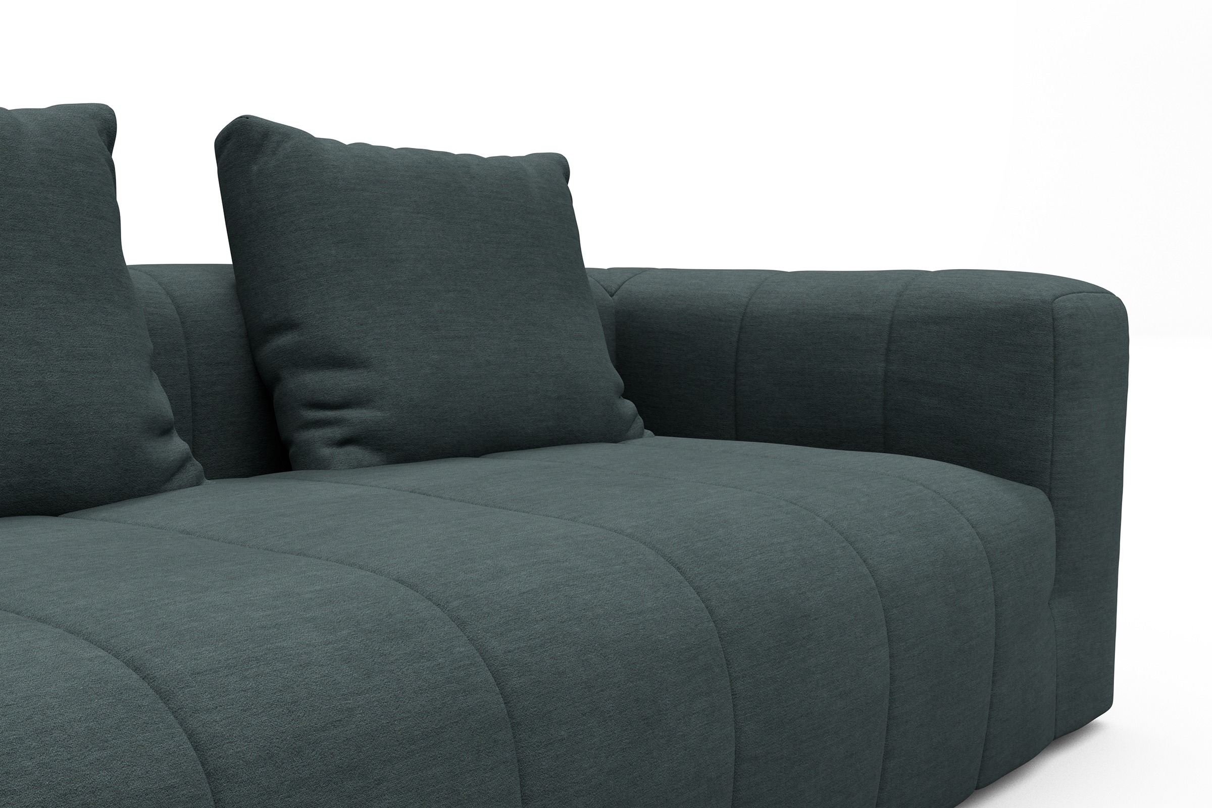 Sofa Hugo 3-Sitzer Vivus-Blue