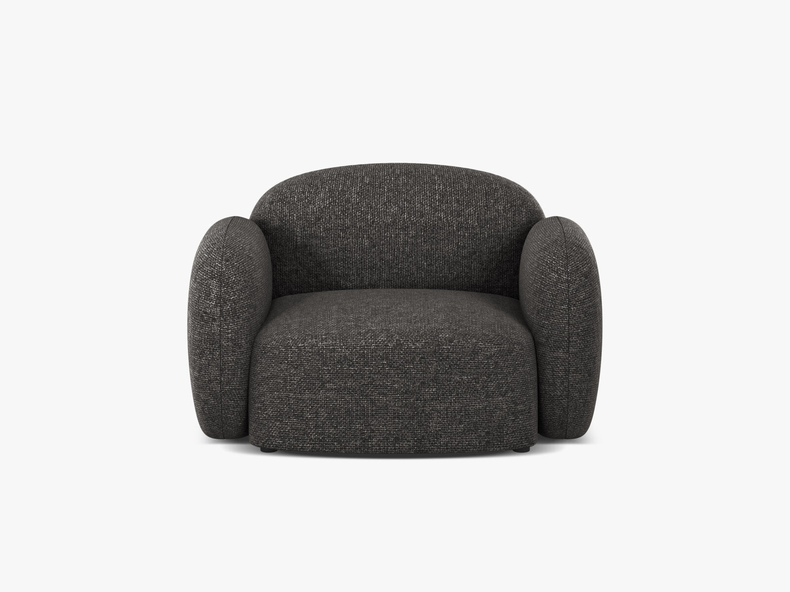 Micadoni Sessel Blair Chenille Eden Anthrazit