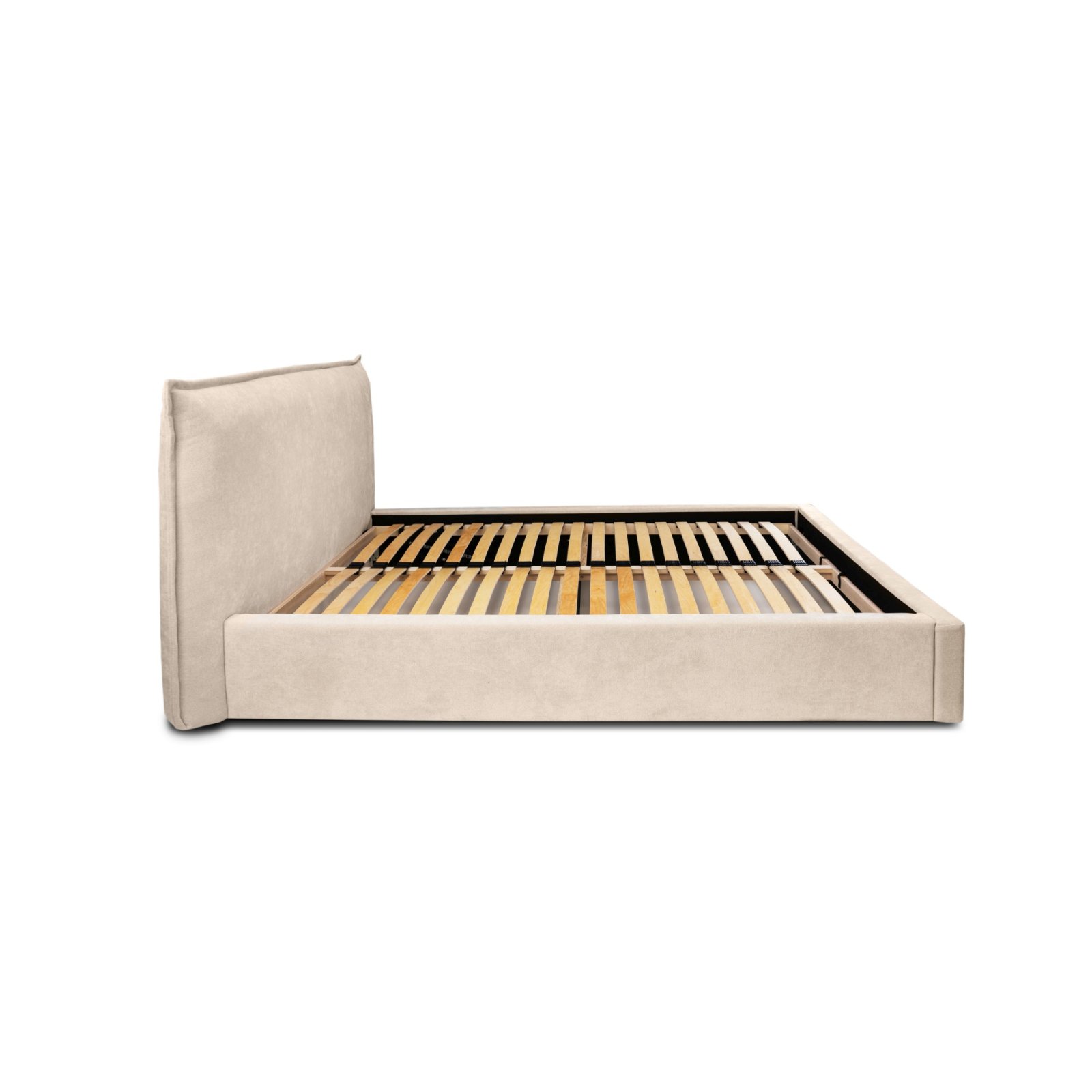 Polsterbett Renoa Chenille 140x200 mit Metallrahmen Ditra-New 20