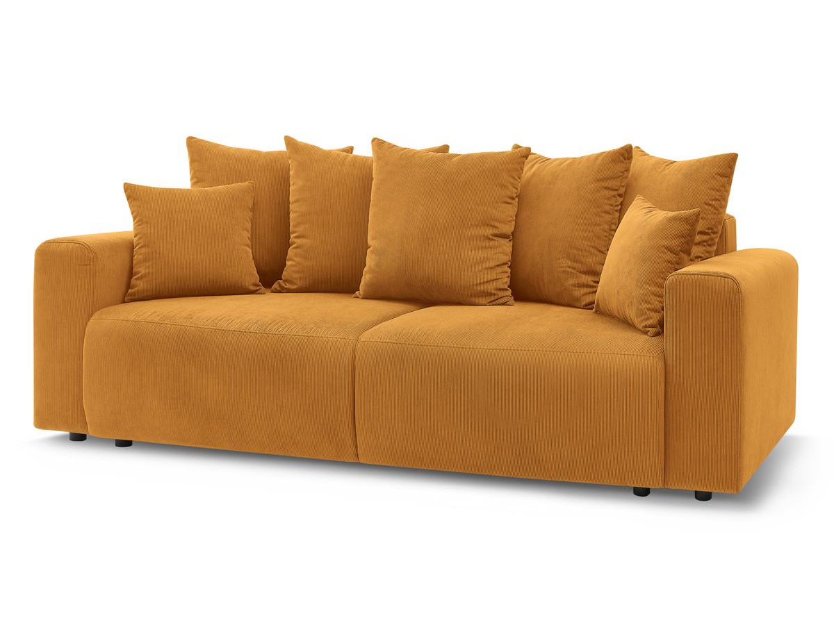 Bobochic Envy Sofa 3-Sitzer Cordsamt Gelb