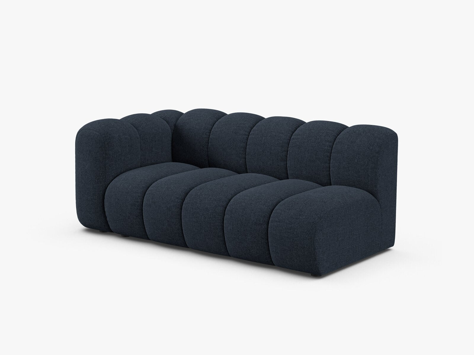 Micadoni Modul Lupine 3-Sitzer Chenille Eden Marineblau Links