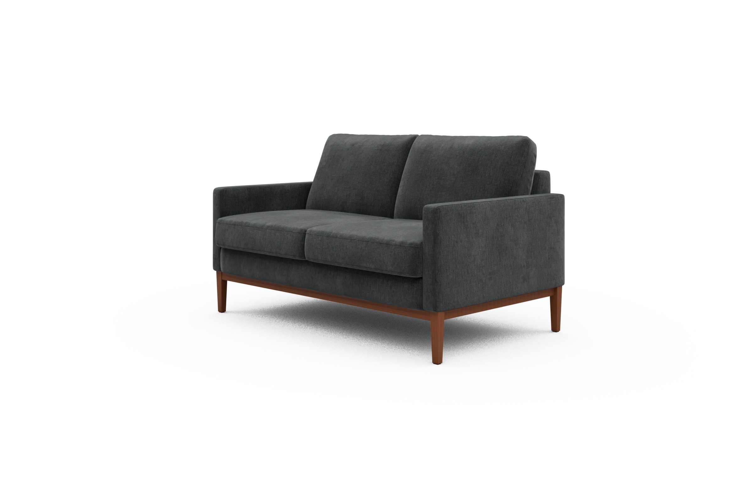Sofa Bodo 2-Sitzer Smooth-Deep-Warm-Grey