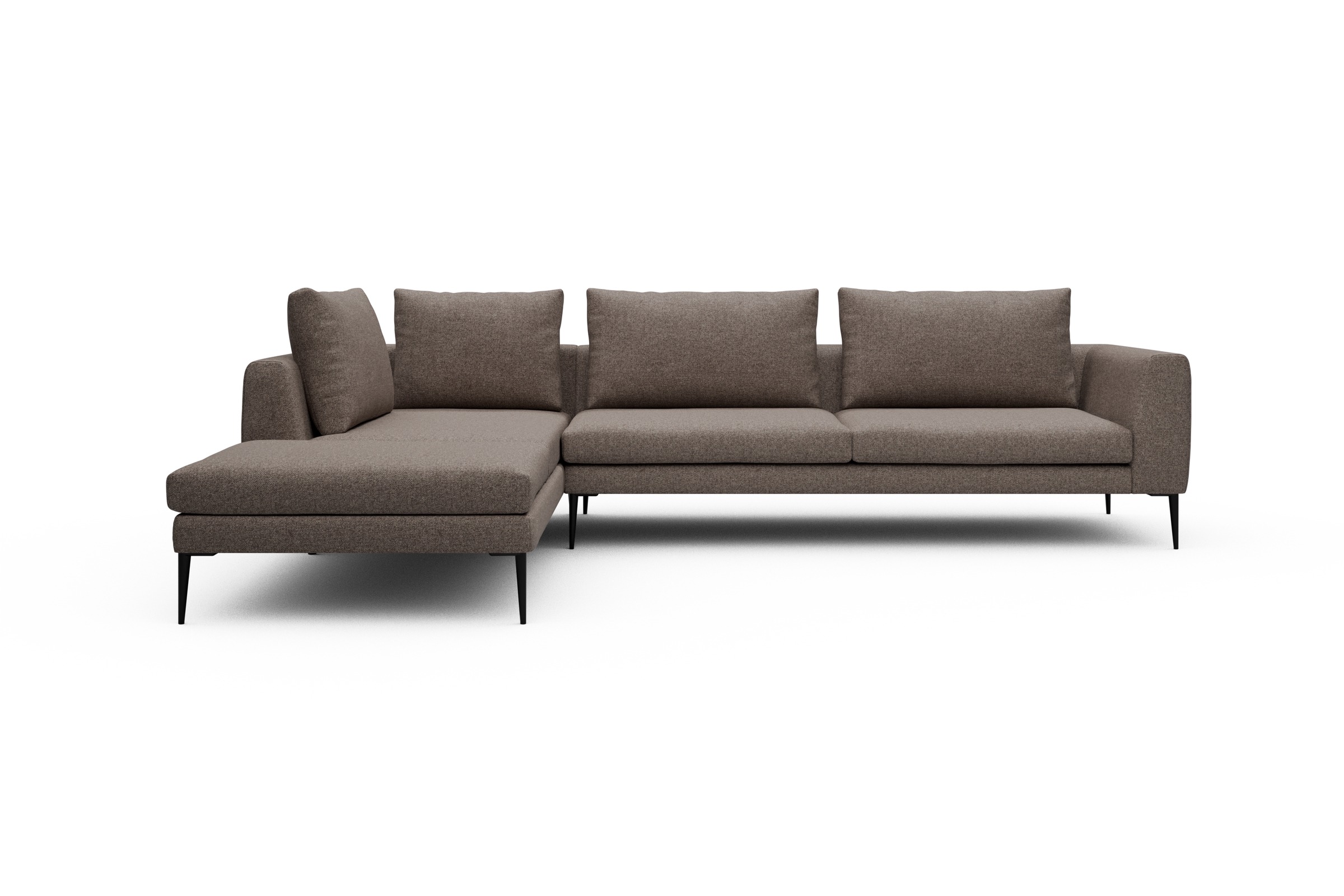Skandi Home Ecksofa Paul Relax-Ecke rechts mit 3-Sitzer Sama-Stone moebelfaktor