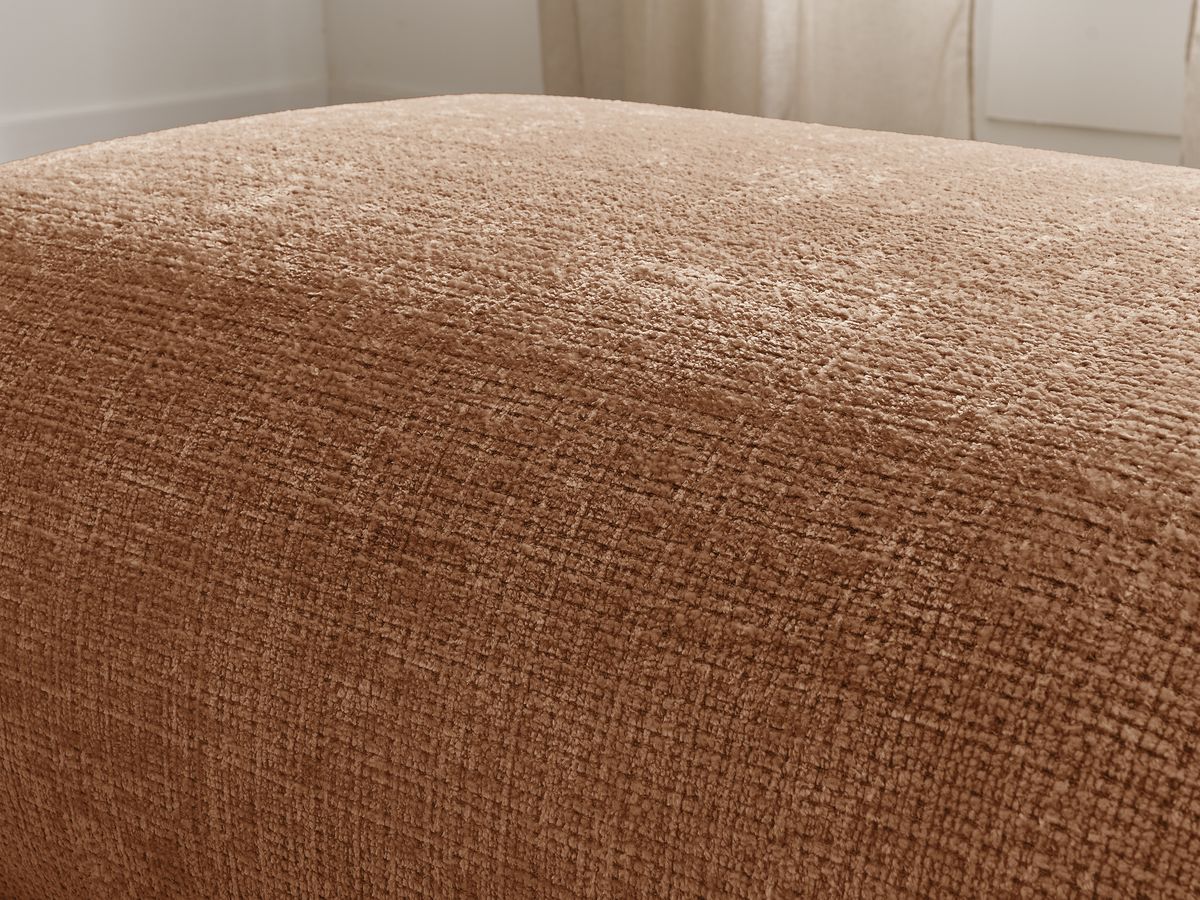 Bobochic Sirius Sofa 1-Sitzer Strukturstoff Orange