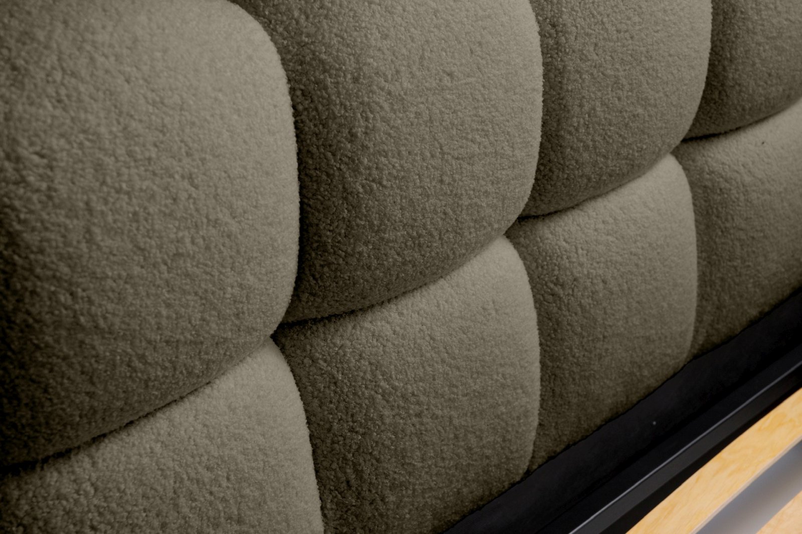 Polsterbett Vento-Slim Boucle 140x200 mit Holzrahmen Quelle 16