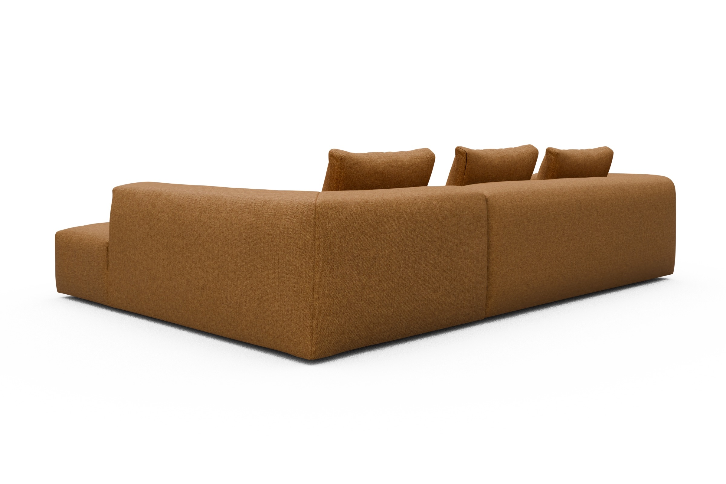 Ecksofa Fred Relax-Ecke rechts mit 2,5-Sitzer Sama-Cur