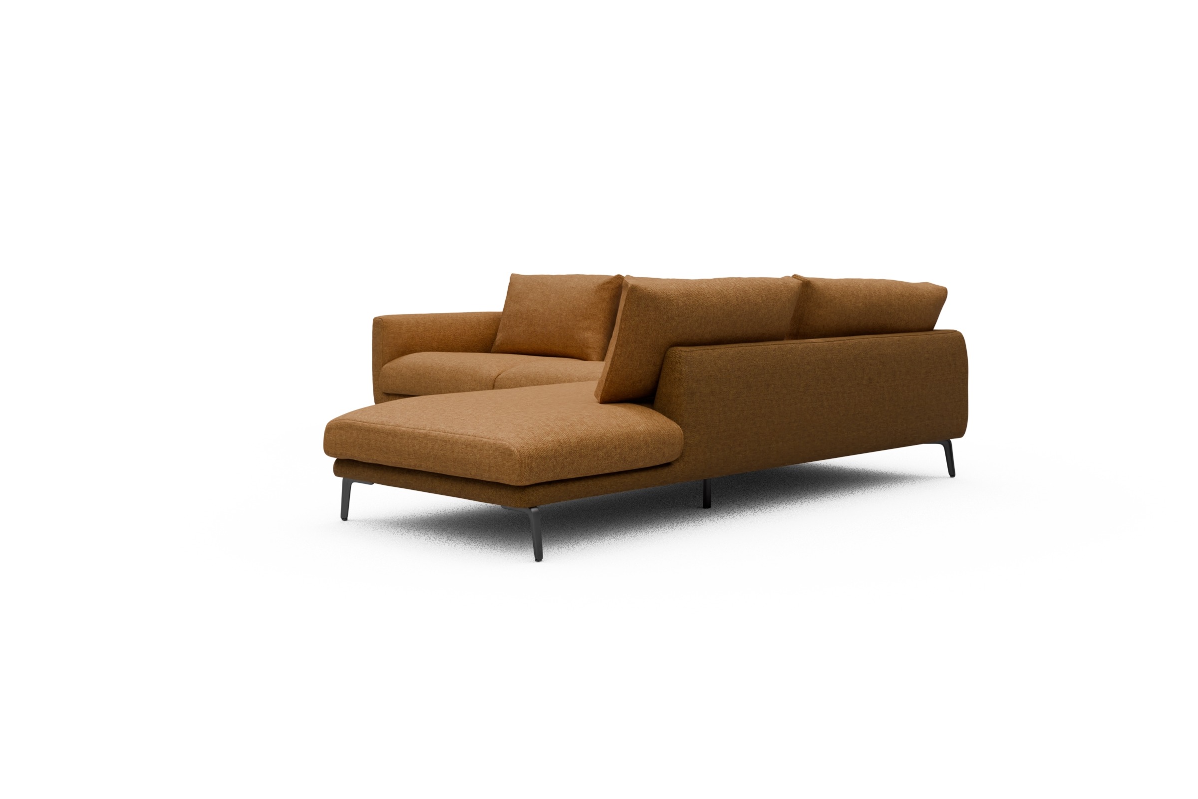 Ecksofa Karl Relax-Ecke rechts mit 2,5-Sitzer Sama-Cur