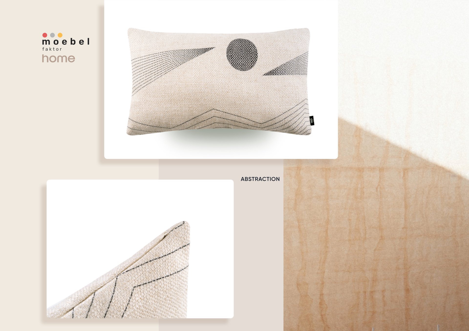 Dekokissen Design Abstraction 1