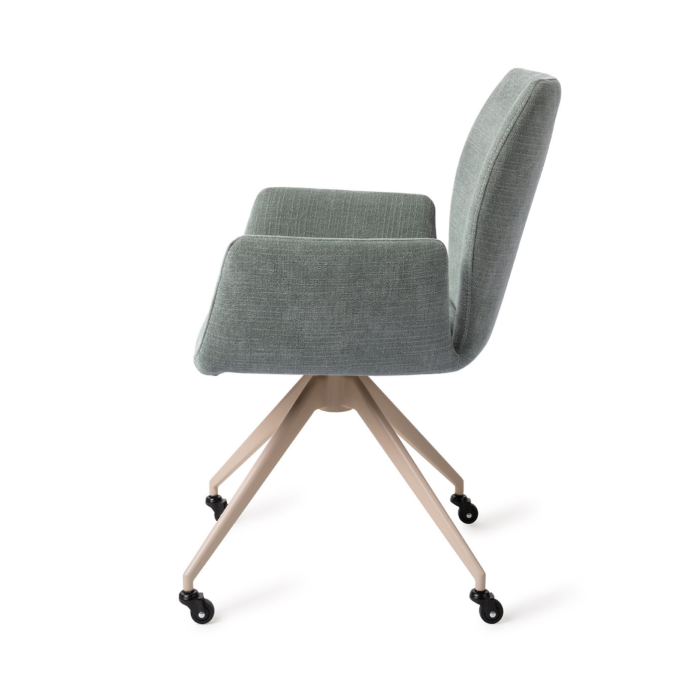 Jesper Home Esszimmerstuhl Misaki Breezy Blue Glide Beige