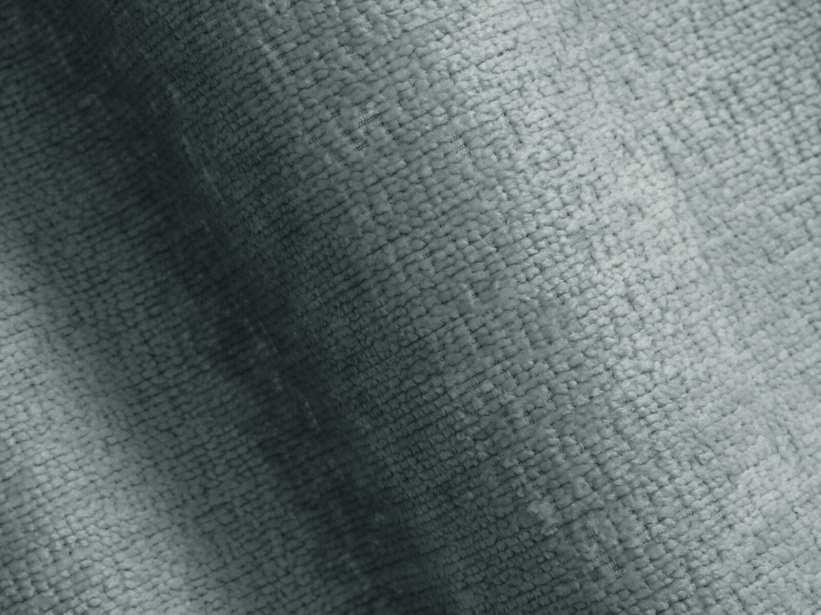 Micadoni Stauraumbett mit Kopfteil Lupine Chenille Perfect Harmony Hellblau