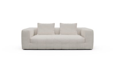 Sofa Hugo 3-Sitzer Kord Corduroy 594-Ivory