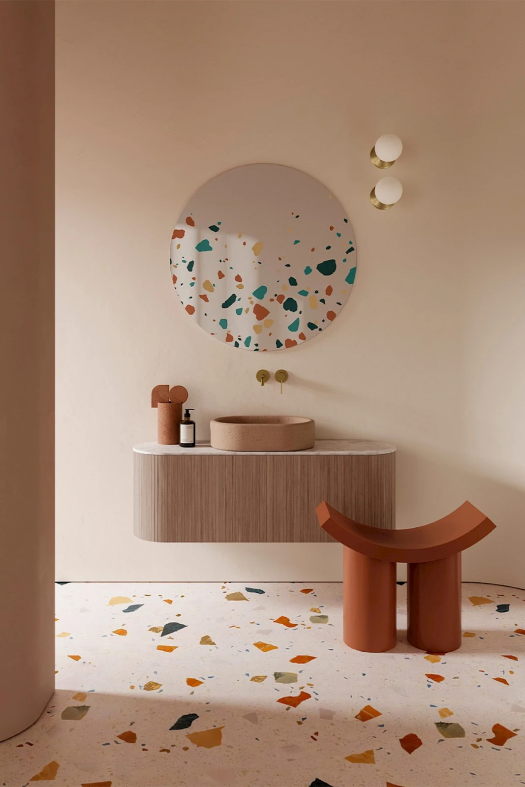 Terrazzo Round