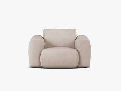 Micadoni Sessel Molino Strukturierter Stoff Rebel Beige