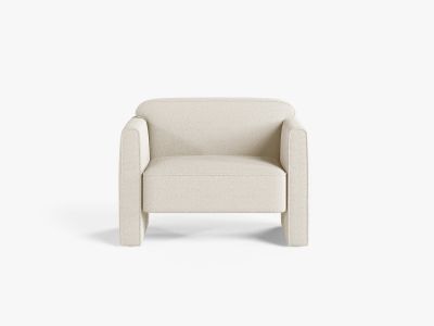 Micadoni Sessel Abby Boucle Coral Elfenbein