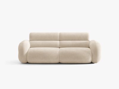 Micadoni Neo Sofa 3-Sitzer Chenille Golden Helles Beige