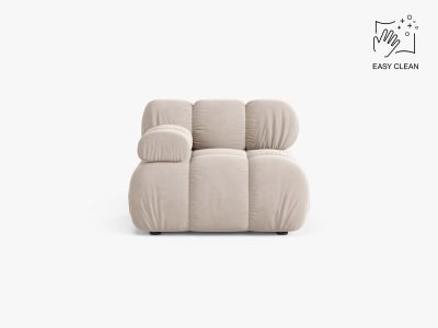 Micadoni Eckmodul Bellis Samt Venus Helles Beige Links